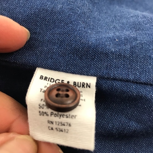 Bridge & Burn Cedar Overshirt Size M - Picture 8 of 8